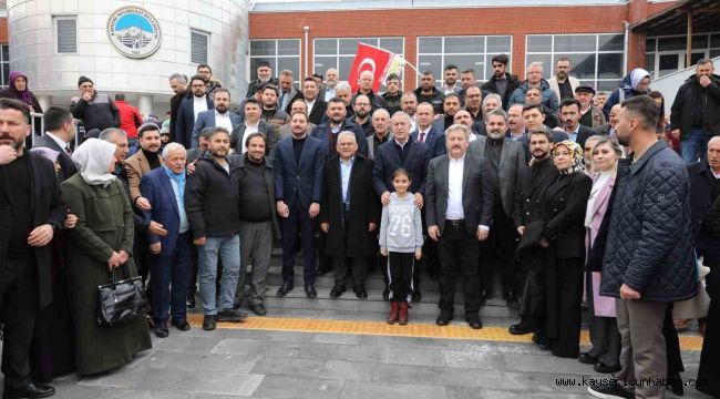 Selçuklu, Osmanlı Ve Danışmentgazi halkı Başkan Palancıoğlu'nu bağrına bastı