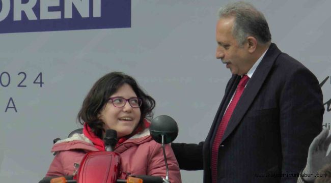 Talas Belediyesi engelli vatandaşların gönüllerine dokunmaya devam ediyor