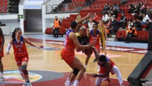 TKBL: Melikgazi Kayseri Basketbol:75 - BOTAŞ: 80