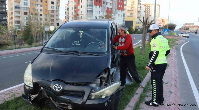 7 kişinin yaralandığı kaza kamerada