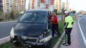 7 kişinin yaralandığı kaza kamerada