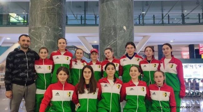 Abhazyalı sporcular dostluk turnuvası içinKayseri'ye geldi