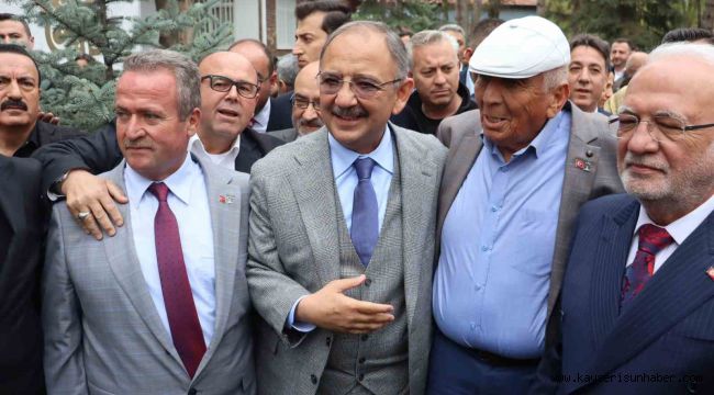 Bakan Özhaseki: "Bin yıllık Anadolu medeniyetimizde karşımıza çıkan en büyük felaket buydu"