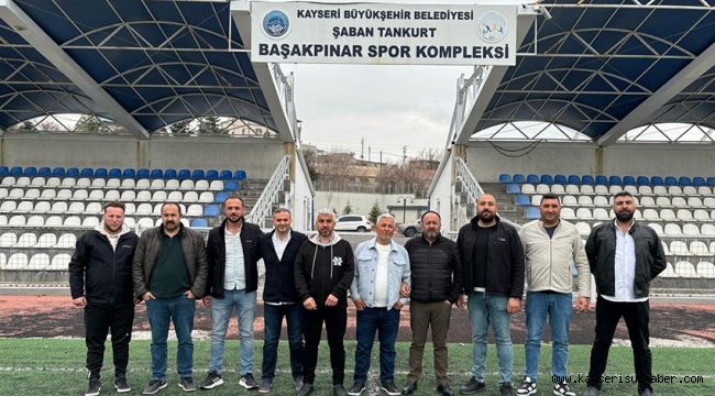 Başakpınarspor'da Yasin Erdem ve yönetimi güven tazeledi