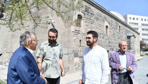 Başkan Büyükkılıç; tarihi Gülük Camii'nde incelemelerde bulundu
