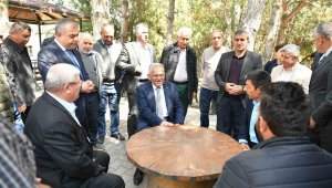 Başkan Büyükkılıç'tan Yemliha sakinleri ile keyifli buluşma