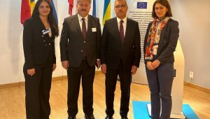 Başkan Palancıoğlu Brüksel'de Türkiye'nin sesi oldu