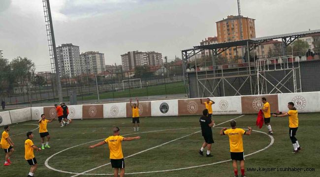 Görme Engelliler Futbol Milli Takımı Kayseri'de kampa girdi
