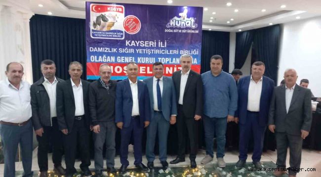 Kayseri Damızlık Sığır Yetiştiricileri Birliği'nde Olağan Genel Kurulu yapıldı