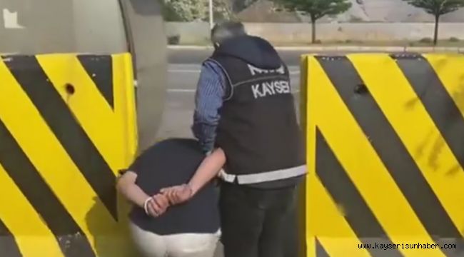 Kayseri'de 4 kilo uyuşturucu madde ele geçirildi: 1 gözaltı
