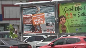 Kayseri'de bilboardlu dolandırıcılık uyarısı