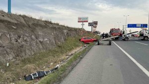 Kayseri'de kazada paramparça olan aracın sürücüsü hayatını kaybetti