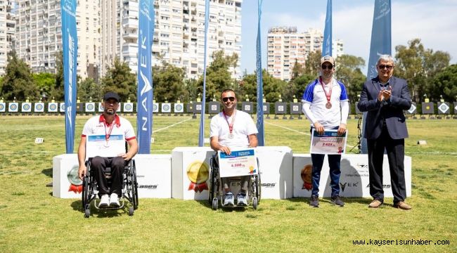 Kayserili okçudan altın madalya