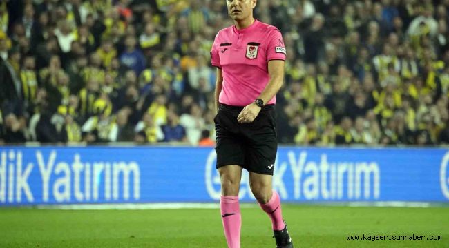 Kayserispor - Trabzonspor maçını Çağdaş Altay yönetecek