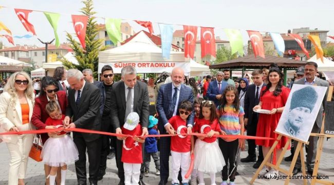 Kocasinan'da 3 gün sürecek olan Çocuk Şenlikleri başladı