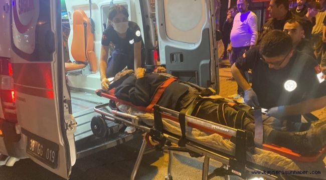 Motosiklet yayaya çarptı: 1 yaralı