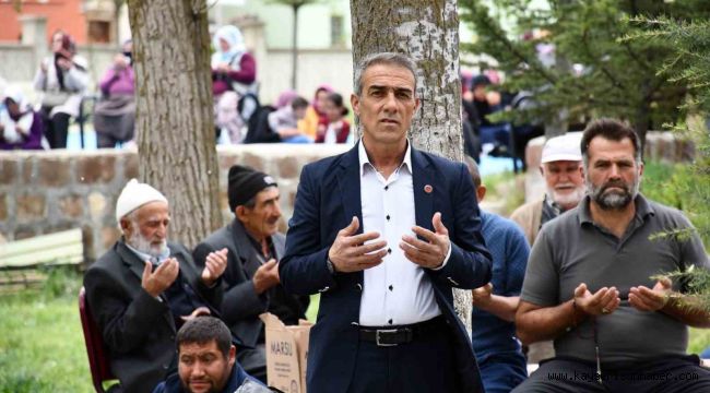 Pusatlı mahallesinde yağmur duası yapıldı