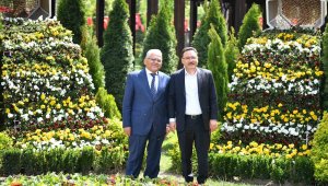 Vali Çiçek'ten Başkan Büyükkılıç'a 'hayırlı olsun' ziyareti