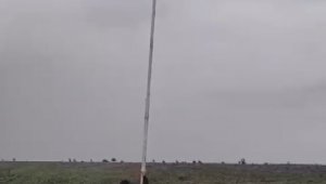 Yeni muhtarın Türk bayrağı hassasiyeti