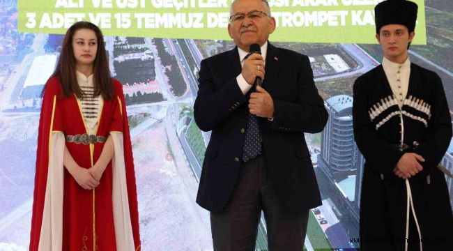 Başkan Büyükkılıç; Çerkes Sürgünü'nü 160. yılında unutmadı