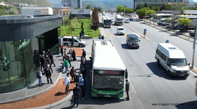 Başkan Büyükkılıç'a İstihdam Fuarına "ücretsiz ulaşım" teşekkürü