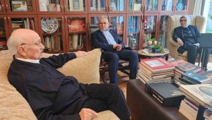 Başkan Büyükkılıç'tan ÇEKÜL Vakfı Başkanı Sözen'e ziyaret