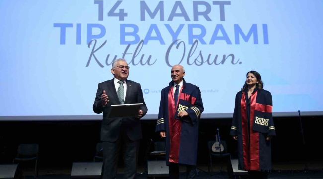 Başkan Büyükkılıç'tan ERÜ'ye 'simülasyon merkezi'