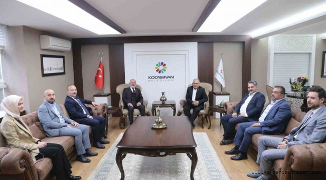 Başkan Büyükkılıç'tan ilçelere hayırlı olsun ziyareti