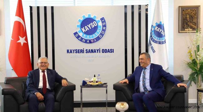 Başkan Büyükkılıç'tan iş dünyasına iade-i ziyaretler