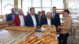 Başkan Büyükkılıç'tan Pınarbaşı'da esnaf ziyareti