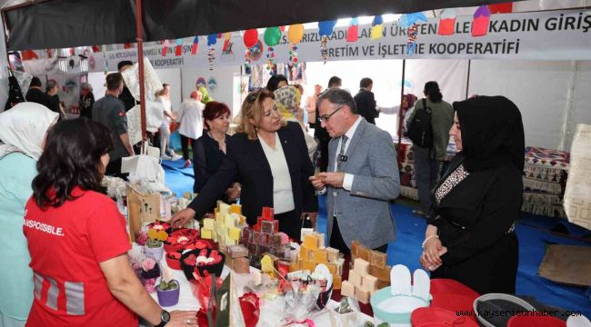 Başkan Özdoğan'dan 2.Kadın Kooperatifleri Fuarı'na davet
