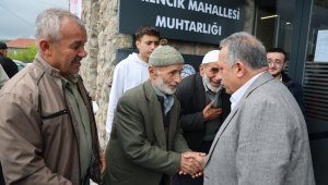 Başkan Yalçın'a Örencik'te büyük ilgi