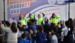 Büyükşehir Spor AŞ'den Pınarbaşı'nda çocuk şenliği