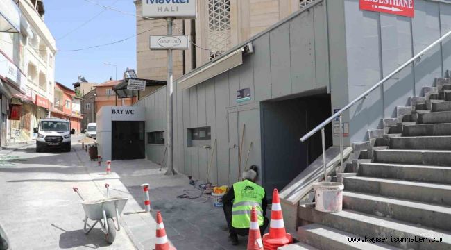 Büyükşehir'den Develi Çarşı Camii'nde 2 milyon TL'lik tadilat ve yenileme çalışması