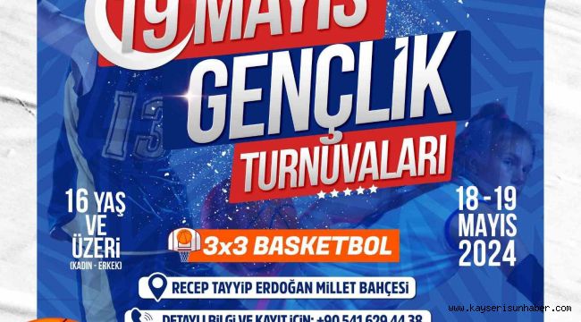 Büyükşehir'den Gençlik ve Spor Bayramı'na Özel "3x3 Basketbol" Turnuvası