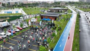 Büyükşehir'in 11. Yeşilay Bisiklet Turu'na yoğun ilgi