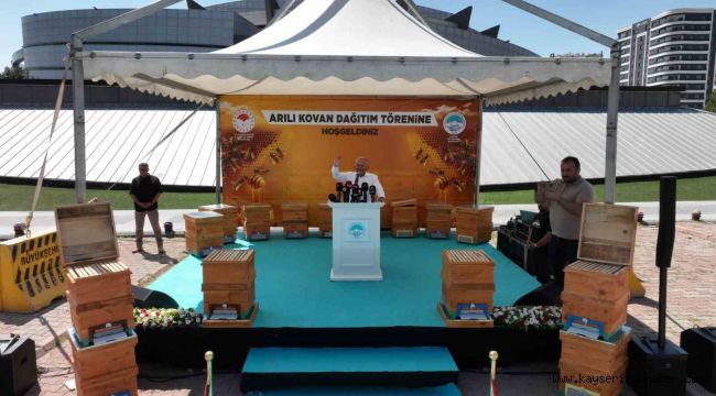 Büyükşehir'in Hobim Arıcılık Projesi'nde kuralar yarın çekiliyor