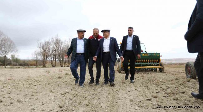 Büyükşehir'in mera vasfı kazandırdığı 600 dekar alan 6 ayda yeşile büründü