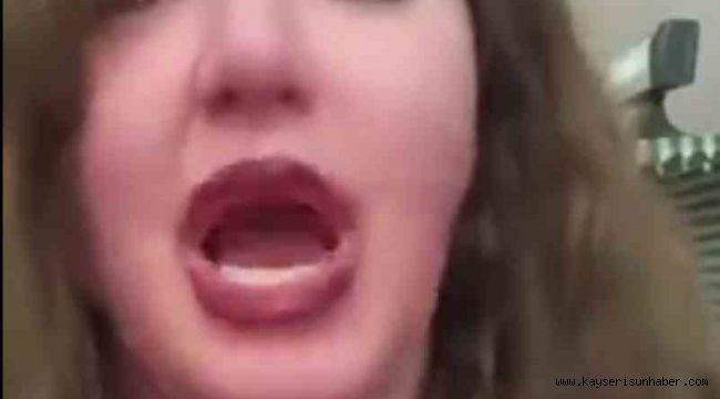 Canlı yayında 8 yaşındaki kızına müstehcen kelimeler kullanan kadın gözaltına alındı