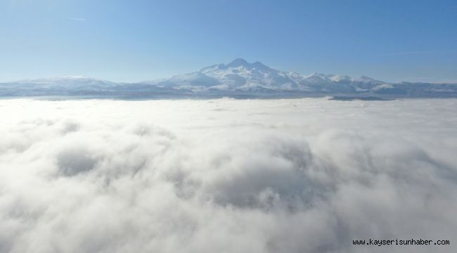 Erciyes gündoğumu büyüledi