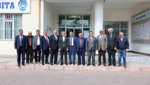 Esnaf odalarından Özdoğan'a hayırlı olsun ziyareti