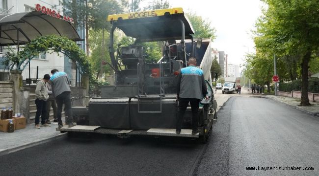 İldem'de yollar daha konforlu hale getirildi