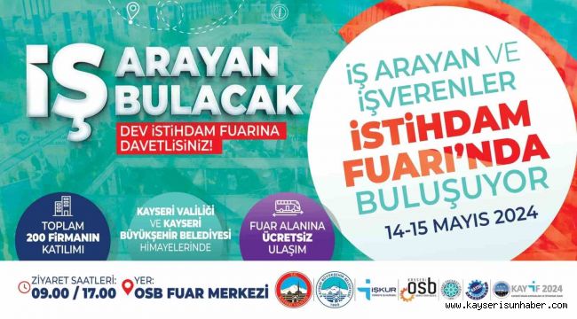 İstihdam Fuarı kapılarını açıyor