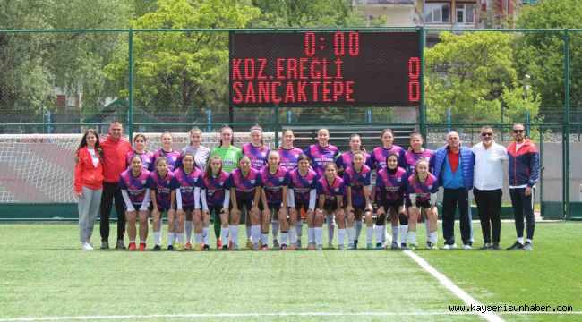 Kadınlar 3. Lig: Kdz. Ereğli Lisesi SK: 3 - Sancaktepe Yenidoğanspor: 0