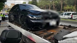 Kayseri'de 2041 yılına kadar ehliyetine el konulan sürücü durmadı