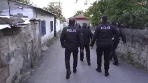 Kayseri'de aranan şahıslara operasyon: 14 gözaltı