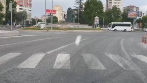 Kayseri'de dolu yağışı etkili oldu