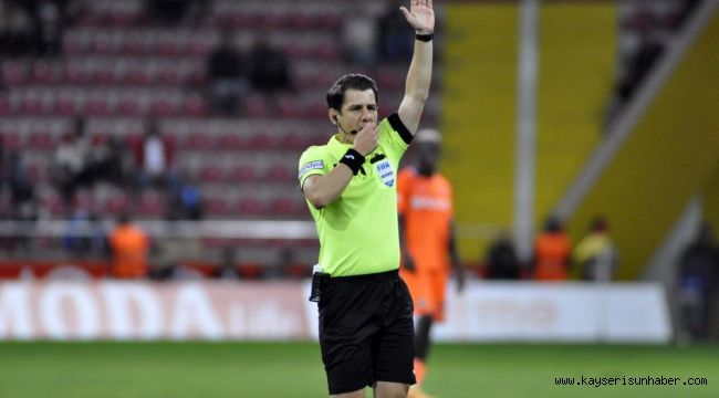 Kayserispor - Konyaspor maçını Halil Umut Meler yönetecek