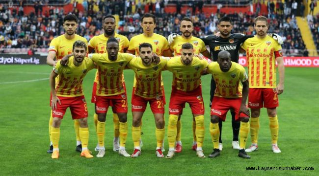 Kayserispor haftayı 13. sırada tamamladı
