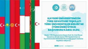 KAYÜ, Türk Devletleri Teşkilatı Türk Üniversiteler Birliği'ne üye oldu